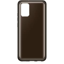 Чехол для Samsung Galaxy A02s, Soft Clear Cover, Black (EF-QA025TBEGRU) фото
