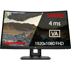 Монитор Игровой 24" HP X24c 9FM22AA 1920x1080 16:9 VA 144ГЦ (HDMI+DP) Curved Black фото