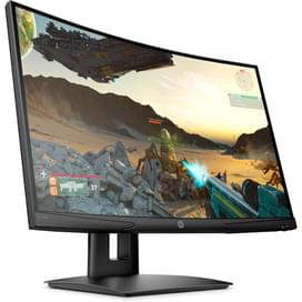 Монитор Игровой 24" HP X24c 9FM22AA 1920x1080 16:9 VA 144ГЦ (HDMI+DP) Curved Black фото