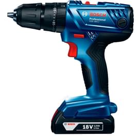 Дрель-шуруповёрт Bosch GSB 180-LI аккумуляторная ударная 2 акк (06019F8307) фото