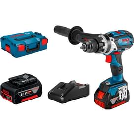 Дрель-шуруповёрт Bosch GSB 18V-110 C аккумуляторная ударная 2 акк(06019G030D) фото
