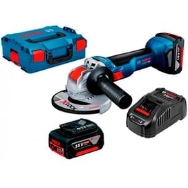 Углошлифовальная машина аккумуляторная Bosch GWX 18V-10 2 акк в комплекте (06017B0102) фото