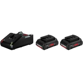Зарядное устройство аккумуляторное Bosch GAL 18V-40 + 2 акк GBA 18V 4.0Ah (1600A019S0) фото