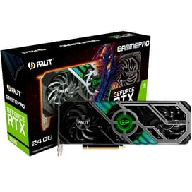 Palit RTX бейнекартасы 3090 GAMINGPRO 24GB 384bit/G6X (HDMI+3DP)(NED3090019SB-132BA) фото