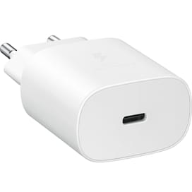 Адаптер питания Samsung, 1*Type-C 25Вт (PD 3.0), Белый (EP-TA800NWEGRU) фото