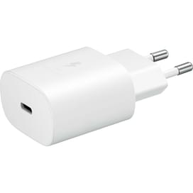 Адаптер питания Samsung, 1*Type-C 25Вт (PD 3.0), Белый (EP-TA800NWEGRU) фото