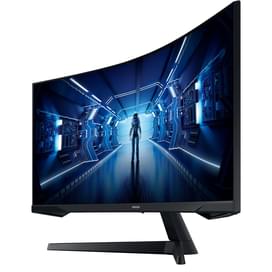 Монитор Игровой 34" Samsung LC34G55TWWIXCI 3440х1440 21:9 VA 165ГЦ (2HDMI+DP) Curved Black фото