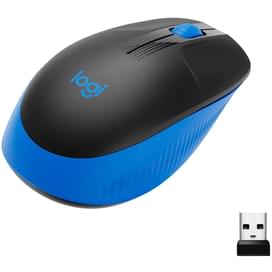 Мышка беспроводная USB Logitech M190 Blue фото