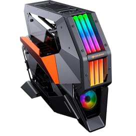 Cougar Conquer 2 ATX кейсі, window, Black/Orange Full Tower (Conquer 2) фото