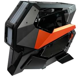 Cougar Conquer 2 ATX кейсі, window, Black/Orange Full Tower (Conquer 2) фото