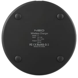 Беспроводное зарядное устройство Neo, 10W, Black (NEO-T1-BK) фото