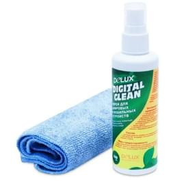 Чистящий набор Delux Digital Clean для цифровых и мобильных устройств + Спрей 100 мл (05831) фото