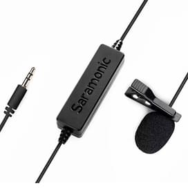 Микрофон петличный Saramonic LavMicro-S стерео с кабелем 5м, Mini-J фото