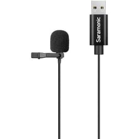 Микрофон петличный Saramonic SR-ULM10L с кабелем 6м для компьютеров, USB фото