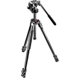 MANFROTTO 290 XTRA 3-секциялық 2-өзекті басы бар штативі (MK290XTA3-2W) фото