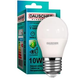 Светодиодная лампа Dauscher G45 10W 4200К 800lm E27 ND Натуральный белый фото