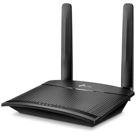 Беспроводной маршрутизатор, TP-Link TL-MR100, 2 порта + Wi-Fi, 4G LTE, 300 Mbps (TL-MR100) фото