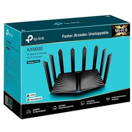 Беспроводной маршрутизатор, TP-Link Archer AX90, 4 порта + Wi-Fi 6, до 6600 Mbps (AX90) фото
