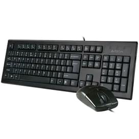 Клавиатура + Мышка проводные USB A4tech KR-8520D, Black фото