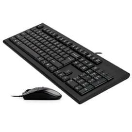 Клавиатура + Мышка проводные USB A4tech KR-8520D, Black фото