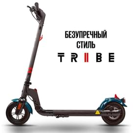 Электросамокат TRIBE HIMBA PRO 25 км/ч, до 120 кг, 25 км, Черный фото