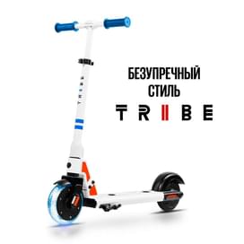 Детский электросамокат TRIBE KID PURPLE 12 км/ч, до 50 кг, 8 км, Синий фото