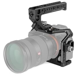 HDMI кабельге арналған қысқышы бар Smallrig 3009 Cage SONY Alpha 7S III торы және тұтқасы фото