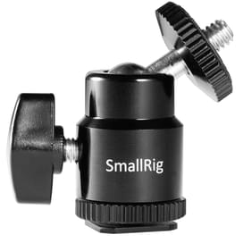 Шаровая головка SmallRig Threaded Adapter 761 с креплением на холодный башмак, резьба 1/4" фото