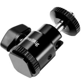 Шаровая головка SmallRig Threaded Adapter 761 с креплением на холодный башмак, резьба 1/4" фото
