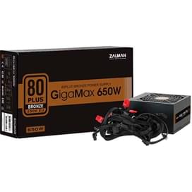 650W Zalman Қуаттау блогы ZM650-GVII ATX 80 PLUS Bronze 20+4pin, 4+4pin (ZM650-GVII) фото