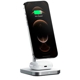 Беспроводное зарядное устройство Magnetic Charging Dock 2-in-1 for Iphone, Satechi (ST-WMCS2M) фото