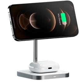 Беспроводное зарядное устройство Magnetic Charging Dock 2-in-1 for Iphone, Satechi (ST-WMCS2M) фото
