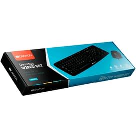Клавиатура + Мышка проводные USB Canyon CNE-CSET1-RU фото