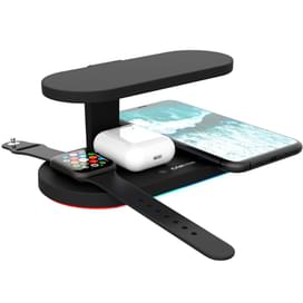 Беспроводное зарядное устр-во Canyon, 5-in-1 for Apple Watch, Black (CNS-WCS501) фото