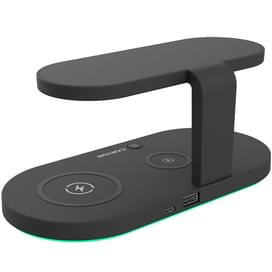 Беспроводное зарядное устр-во Canyon, 5-in-1 for Apple Watch, Black (CNS-WCS501) фото