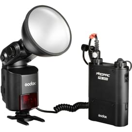 Вспышка накамерная Godox Witstro AD360II-N для Nikon с поддержкой E-TTL + бат. блок ProPac PB-960 фото