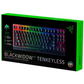 Игровая клавиатура Razer BlackWidow V3 TKL - Green Switch, Black (RZ03-03490100-R3M1) фото