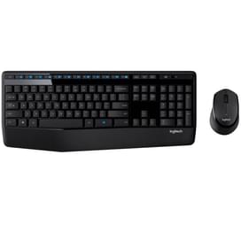 USB/BT Logitech Сымсыз пернетақтасы + тінтуірі MK345, Black фото