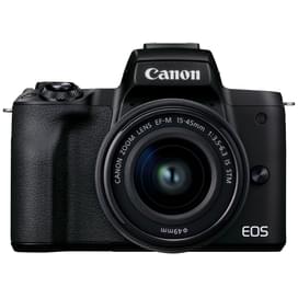 Беззеркальный фотоаппарат Canon EOS M50 Mark II EF-M 15-45 IS STM Black фото