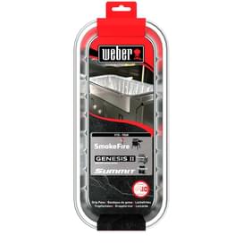 Поддоны для гриля Weber алюминиевые большие 10 шт (6498) фото