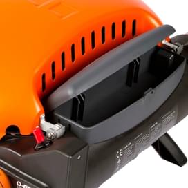 Гриль газовый O-GRILL 700T оранжевый фото