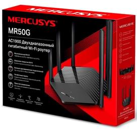 Беспроводной маршрутизатор, Mercusys MR50G, 2 порта + Wi-Fi, 1900 Mbps (MR50G) фото