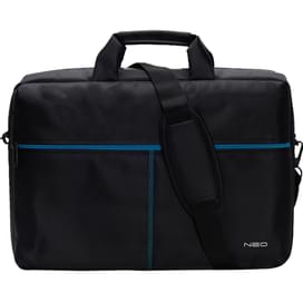 15.6" NEO NEK-004 Ноутбукке арналған сөмкесі, Black/Blue (NEK-004BB) фото