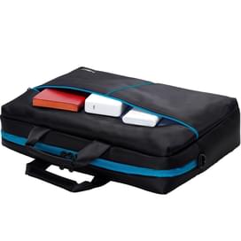 15.6" NEO NEK-004 Ноутбукке арналған сөмкесі, Black/Blue (NEK-004BB) фото