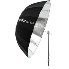 Фотозонт параболический Godox UB-165S серебро/черный фото