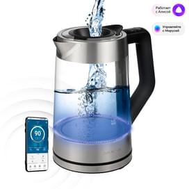 Электрический чайник Polaris PWK-1725CGLD WIFI IQ Home фото