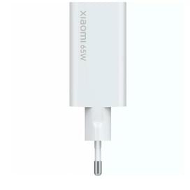 Сетевое зарядное устройство 1*Type-C 65W, Xiaomi Mi with GaN Technology, White + Cable (BHR4499GL) фото