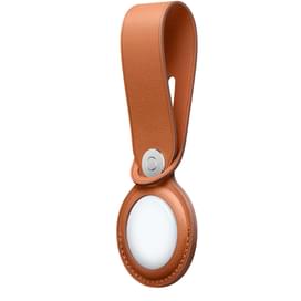 AirTag Leather Loop арналған былғары салпыншағы, Saddle Brown фото