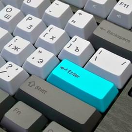 Игровая клавиатура Varmilo VA108M Moonlight - Cherry MX Blue (VA108MC2W/LLPN2RB) фото