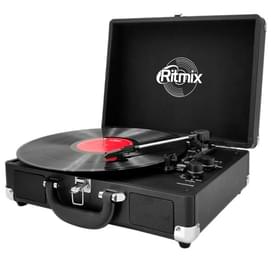 Виниловый проигрыватель Ritmix LP-120B черный AkC фото